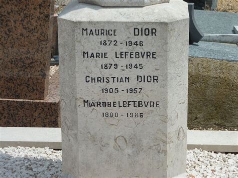 christian dior's death|where is christian dior buried.